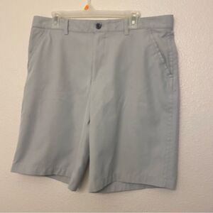 Izod golf mens light gray Performance Shorts 36